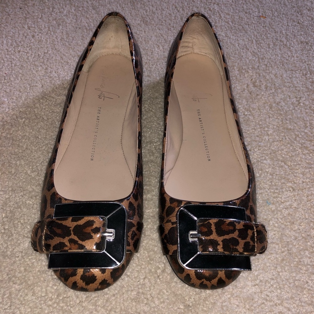 Animal Print Franco Sarto Flats